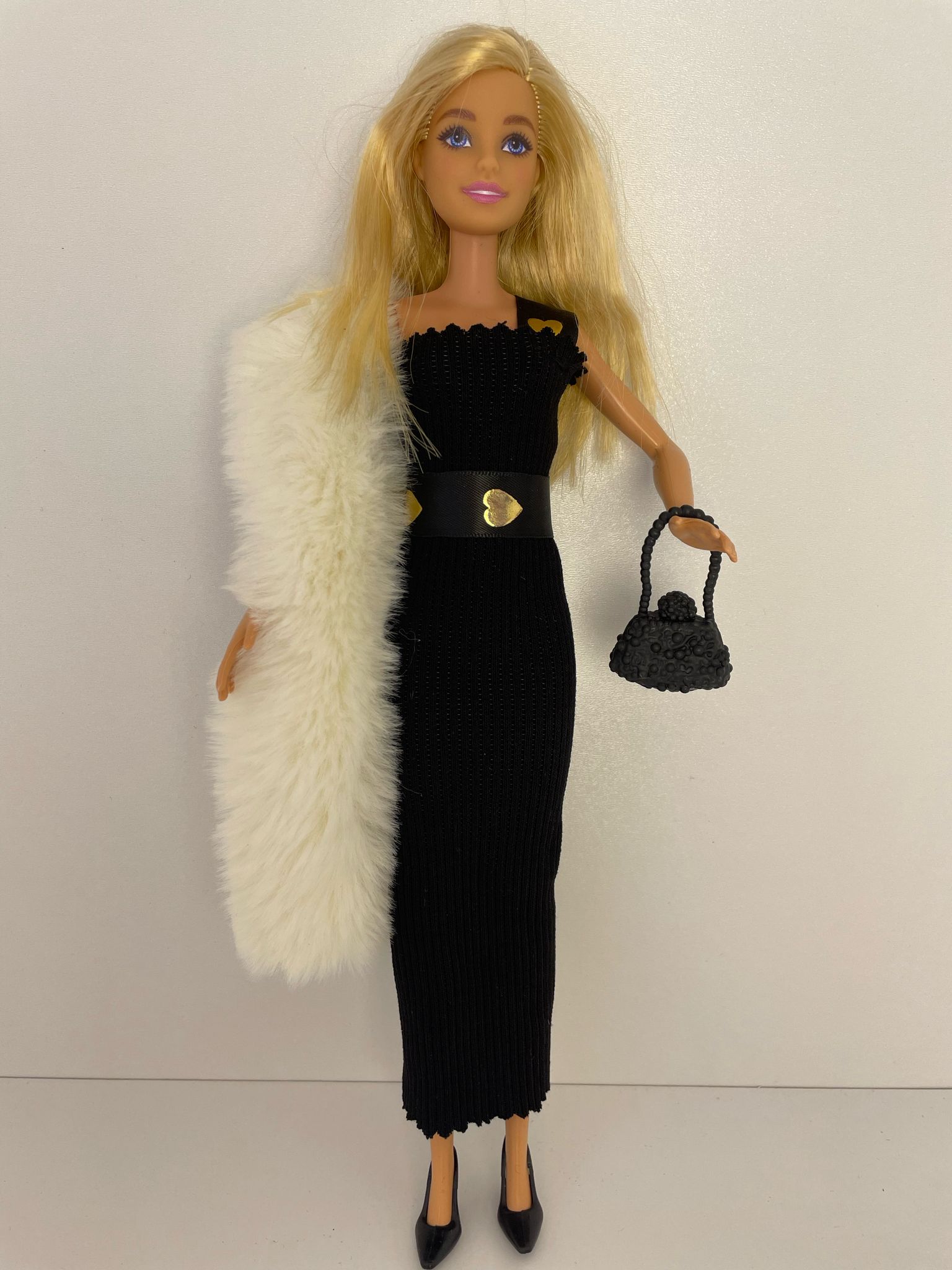 Tek Omuz , Kemer Detaylı - Uzun Elbise - One shoulder Long dress with belt